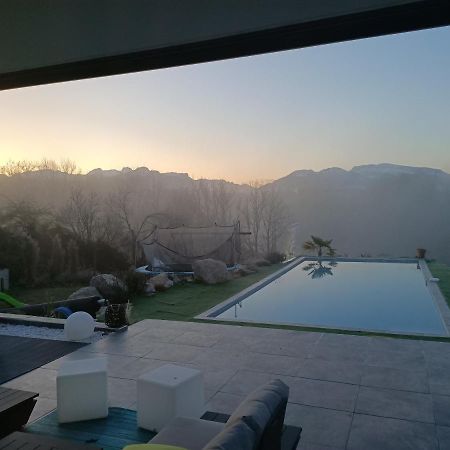 Chambres, Cuisine, Piscine, Spa, Billards, Airhockey, Nature Fillinges Kültér fotó
