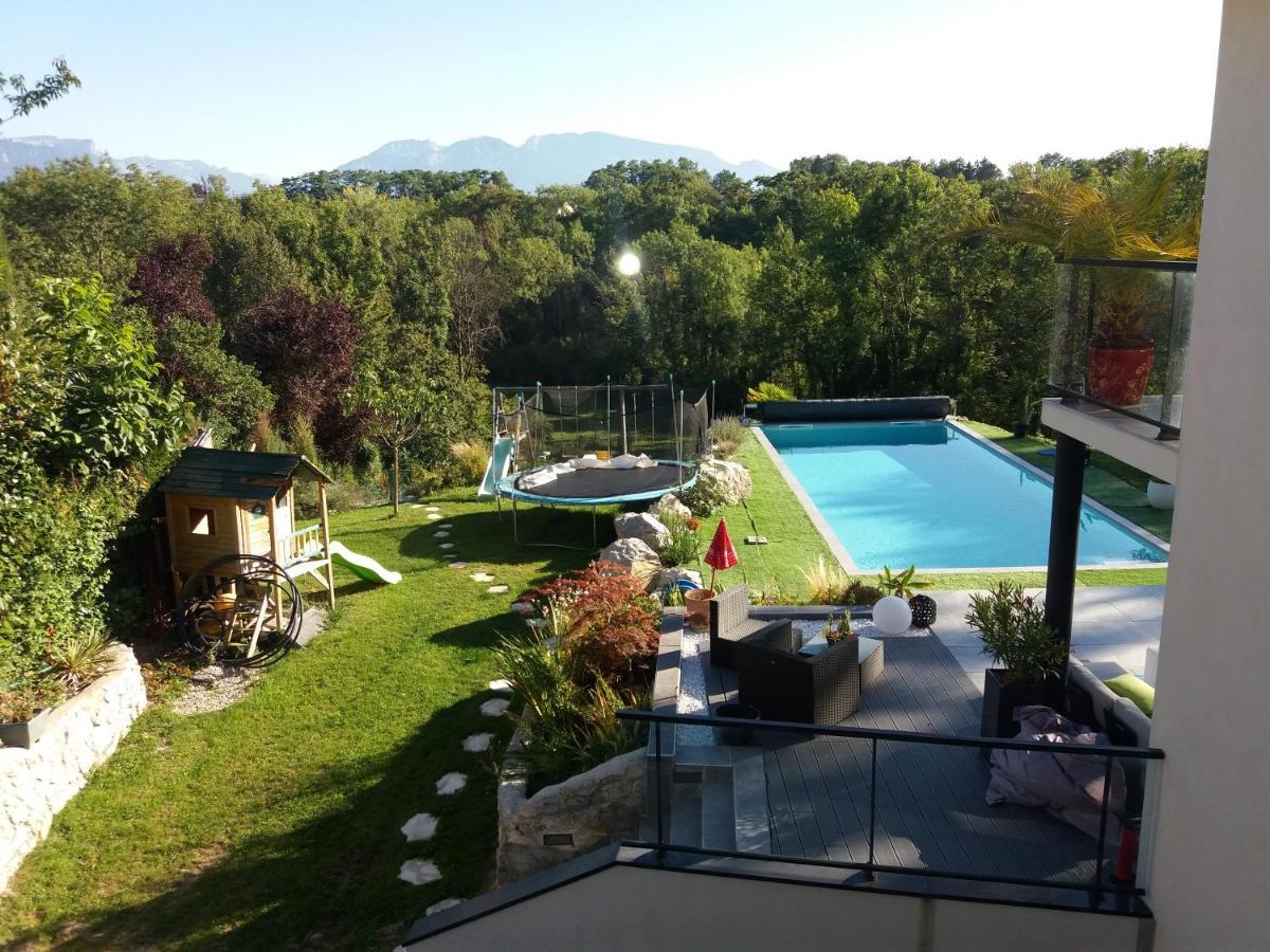 Chambres, Cuisine, Piscine, Spa, Billards, Airhockey, Nature Fillinges Kültér fotó