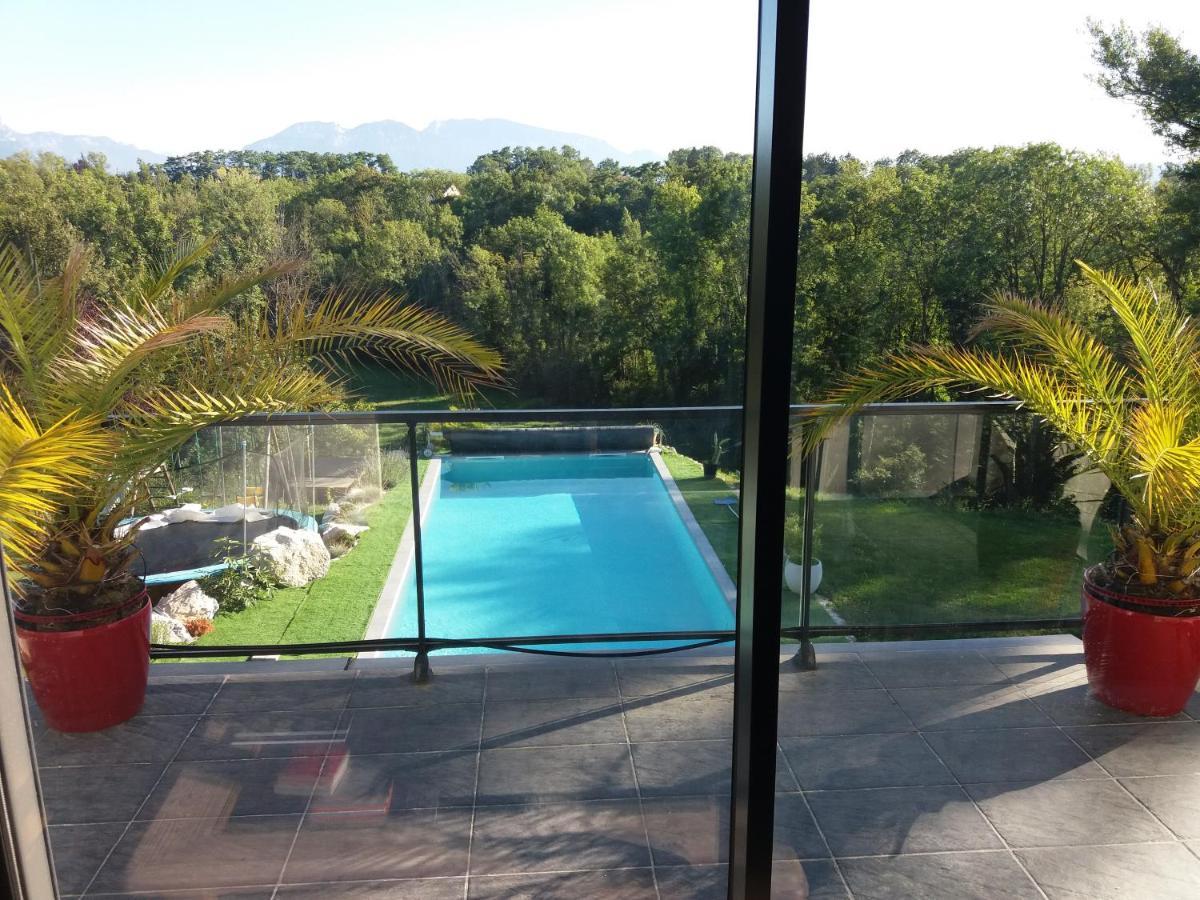 Chambres, Cuisine, Piscine, Spa, Billards, Airhockey, Nature Fillinges Kültér fotó